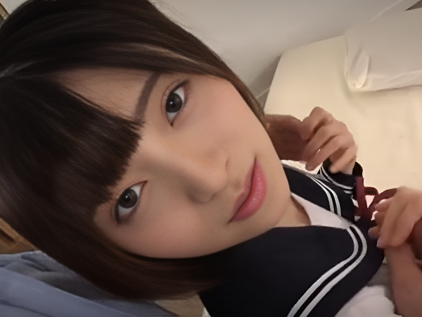 セーラー服のままJKと中出しセックスを主観で！見つめっぱなしのキスでビンカンな美少女のカラダはグショ濡れに♡